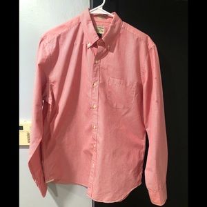 Red & White J. Crew Shirt